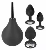 Black Velvets - Analset mit Dusche - 4-teiliges Set 1 St