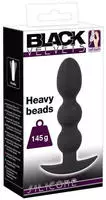 Black Velvets Kugel-Analplug Heavy Beads, 145 g schwer