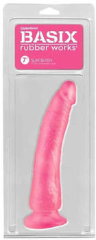 Pipedream Basix Slim Seven Pink 20,5 cm