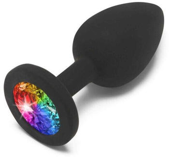 ToyJoy Rainbow Booty Jewel Small Black 2,5 cm