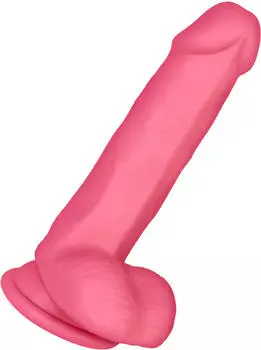 Blush Novelties Dual Density Cock With Balls 16,5cm pink Blush Novelties Dual Density Cock With Balls 16,5cm pink
