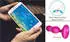 Perifit App-Controlled Pelvicfloor-Trainer pink (140g)