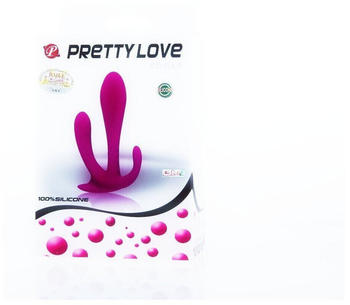 Pretty Love Flirtation Edgar Vaginal und Anal Double-Dildo pink