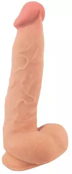 Nature Skin Dildo with moveable Skin light