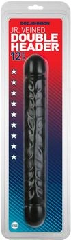Doc Johnson Jr. Veined Double Header Bender Black