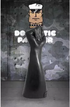 Domestic Partner Fist of Victory Black 36cm