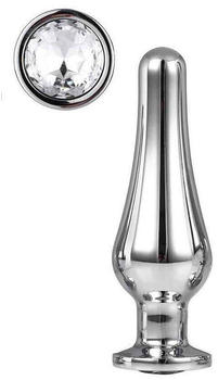 Dreamtoys Gleaming Love Silver Pleasure Plug M 3,4 cm