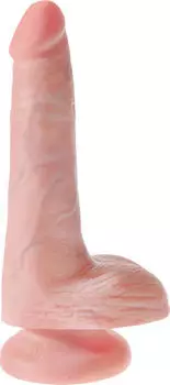 Doc Johnson Dildo, 6" Cock with Balls