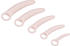 E.I.S. Vaginaltrainer-Set aus Silikon 11,2-22,5 cm rosa