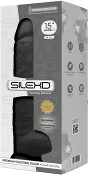 SILEXD XXL Dildo 38cm Model 1 black