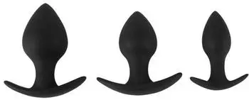 Black Velvets Anal Trainer Set 3-teilig black