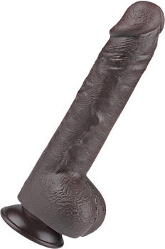 LoveToy Sliding Skin Dong 24 cm natur-dunkel