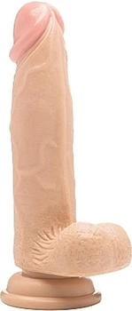 RealRock Realistic Cock - With Scrotum - Skin 20.5cm