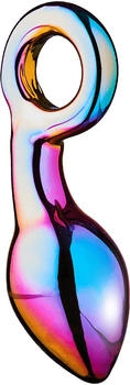 Dreamtoys Dream Toys Glamour Glas Chunky Ring Plug mehrfarbig 4,2 cm
