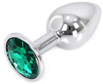 Kiotos Buttplug Aluminium Green Small 2,8 cm