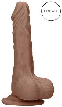 RealRock Dong with testicles Tan 25,5 cm