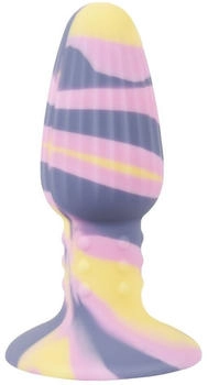 You2Toys Colorful Joy Tricolour Butt Plug 4 cm