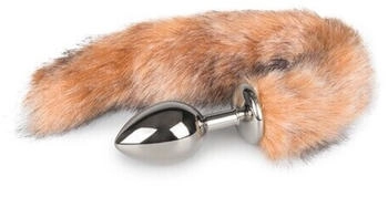EasyToys Fox Tail Plug No. 3 Silver 3,4 cm