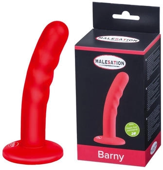 Malesation Barny Dildo Red - 12,5 cm