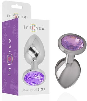 Intense Metall Analplug S Lila