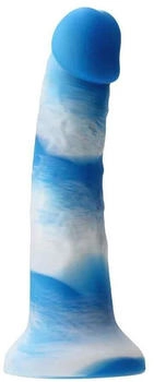NS Novelties Colours Pleasures Yum Dildo Blue 18cm