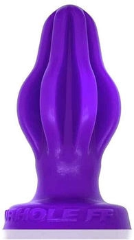 Oxballs Airhole FF Finned Buttplug - Eggplant 8,5 cm