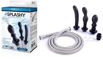 NMC Hydro Series-Splashy - 3 Butt Plug With Hose Kit