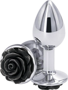 NS Novelties Rear Assets Rose Small Black 3,0 cm