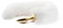 EasyToys Fox Tail Plug No. 13 Gold/White 2,7 cm