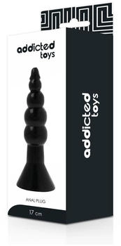 Addicted Toys Anal Plug 6,5 cm Black