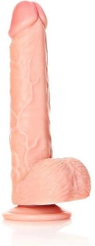 RealRock Straight Realistic Dildo Balls Suction Cup - 7''/ 18 cm