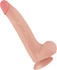 LoveToy Sliding Skin Dildo 20 cm (Ø 4 cm) - Nude
