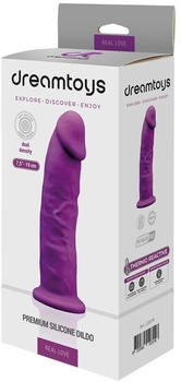 Dreamtoys Real Love Dildo 7,5Inch Purple 19 cm