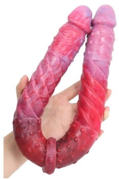 PINKALIEN Double Dildo Duo Twist 53 x 4.2cm