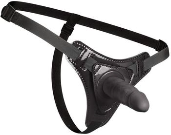 Ouch! Strap-On - schwarz - Dildo - Fetish