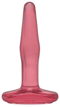 Doc Johnson Crystal Jellies - Small Butt Plug - Pink 2,3 cm