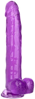CalExotics Queen Size Dong 10 Inch Purple - 30,5 cm