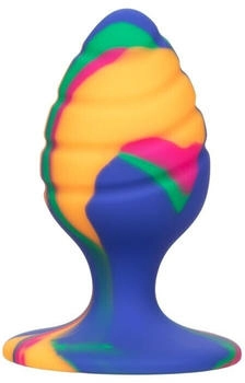 CalExotics Cheeky Medium Swirl Plug Multicolor - 3,25 cm