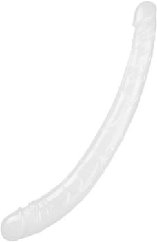 LoveToy Lumino Play Double Dildo 37 cm transparent