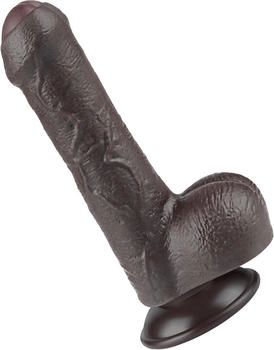 LoveToy Sliding Skin Dong 18,3 cm natur-dunkel