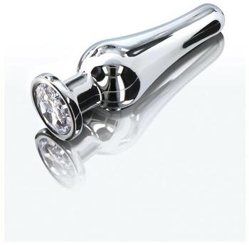 ToyJoy Diamond Bum Bijou Large Silver 1.8 - 4 cm