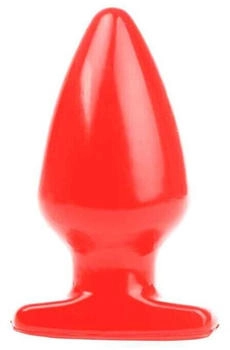 I Love Butt Fat Plug M Red 7,5 cm
