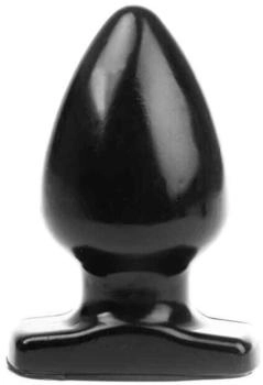 I Love Butt Spade Plug M Black 7 cm