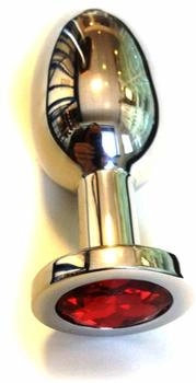Kiotos Jewel Buttplug Large Red 3,7 cm