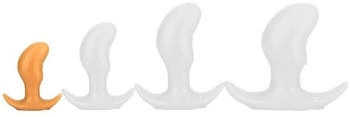 TheAssGasm Plug Pods S 9 x 3.5cm Orange
