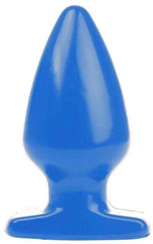 I Love Butt Fat Plug L Blue 9 cm
