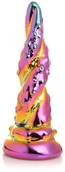 XR Brands Bezaubernder Regenbogen Glasdildo - Gelb & Pink XR Brands Bezaubernder Regenbogen Glasdildo - Gelb & Pink