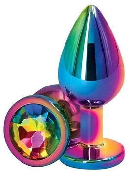 NS Novelties Rear Assets - Multicolor Medium Rainbow 3,4 cm