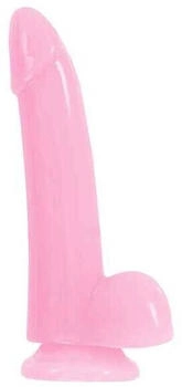 NS Novelties Firefly Smooth Glowing Dong Pink 14,5 cm