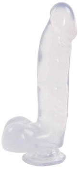 Doc Johnson Jelly Jewels - Cock And Balls With Suction Cup Diamond 20cm Doc Johnson Jelly Jewels - Cock And Balls With Suction Cup Diamond 20cm